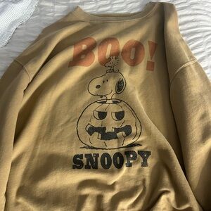 American Eagle Outfitters Tan Sweatshirt